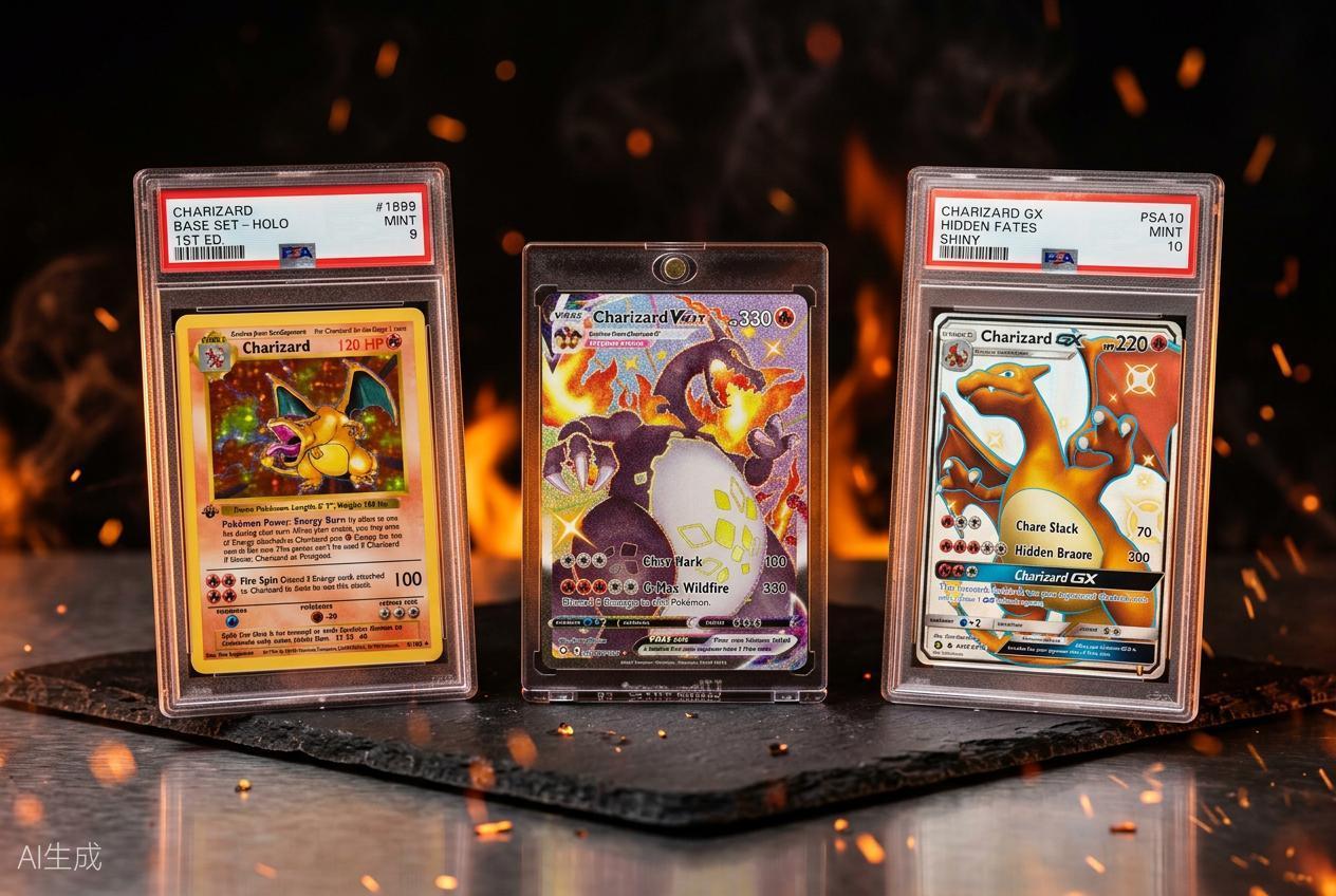 Charizard a tema pacchetto di carte Pokémon