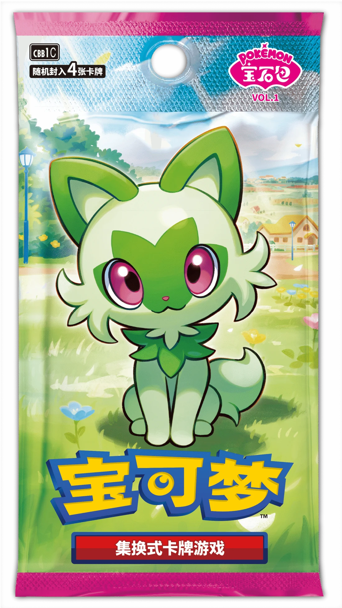 Gem Pack Vol. 1 Busta di espansione / Pokémon宝石包VOL.1（4张装） · Cinese semplificato · Riferimento della confezione